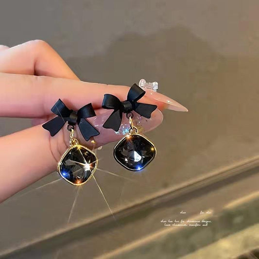 Bow Shape Korean Earrings
