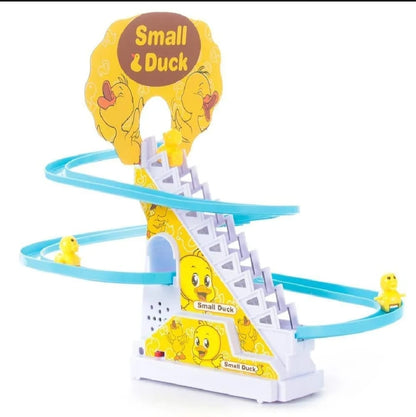 Sliding Ducklings Race Track Toy with Lights