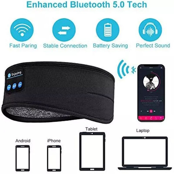 Bluetooth Music Headband – Sport & Sleep