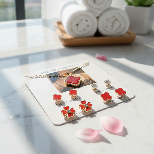 Beautiful 4 Pairs Of Earrings