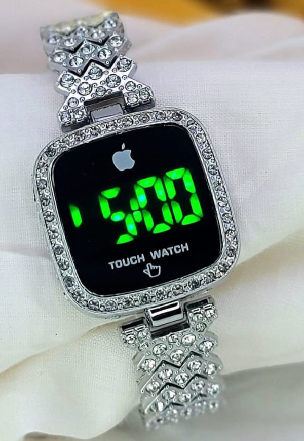 Ladies Square Dial Digital Watch