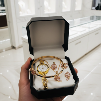 Ladies Watch With Jewellery