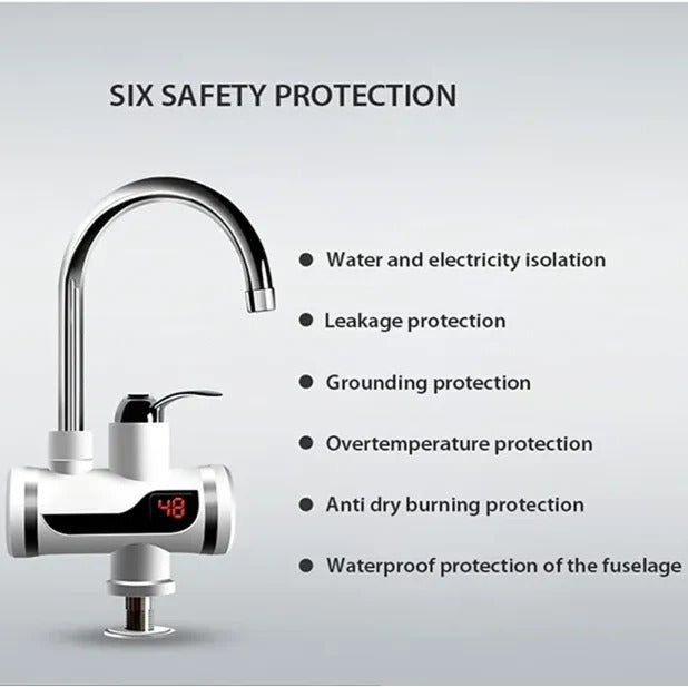 Smart Kitchen Water Tap – 3 Sec Hot Water