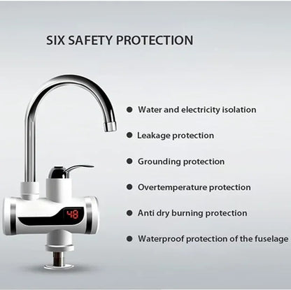 Smart Kitchen Water Tap – 3 Sec Hot Water